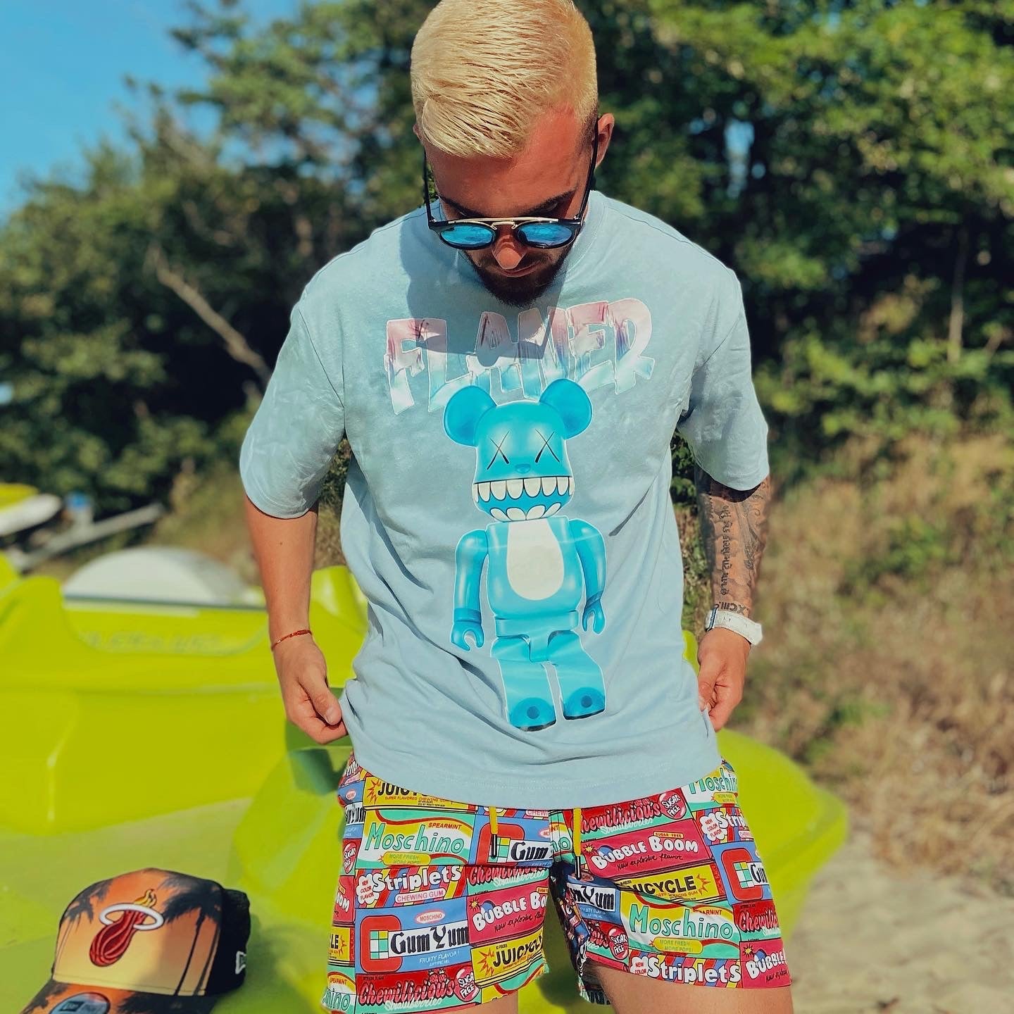 "Baby blue KaWs"
