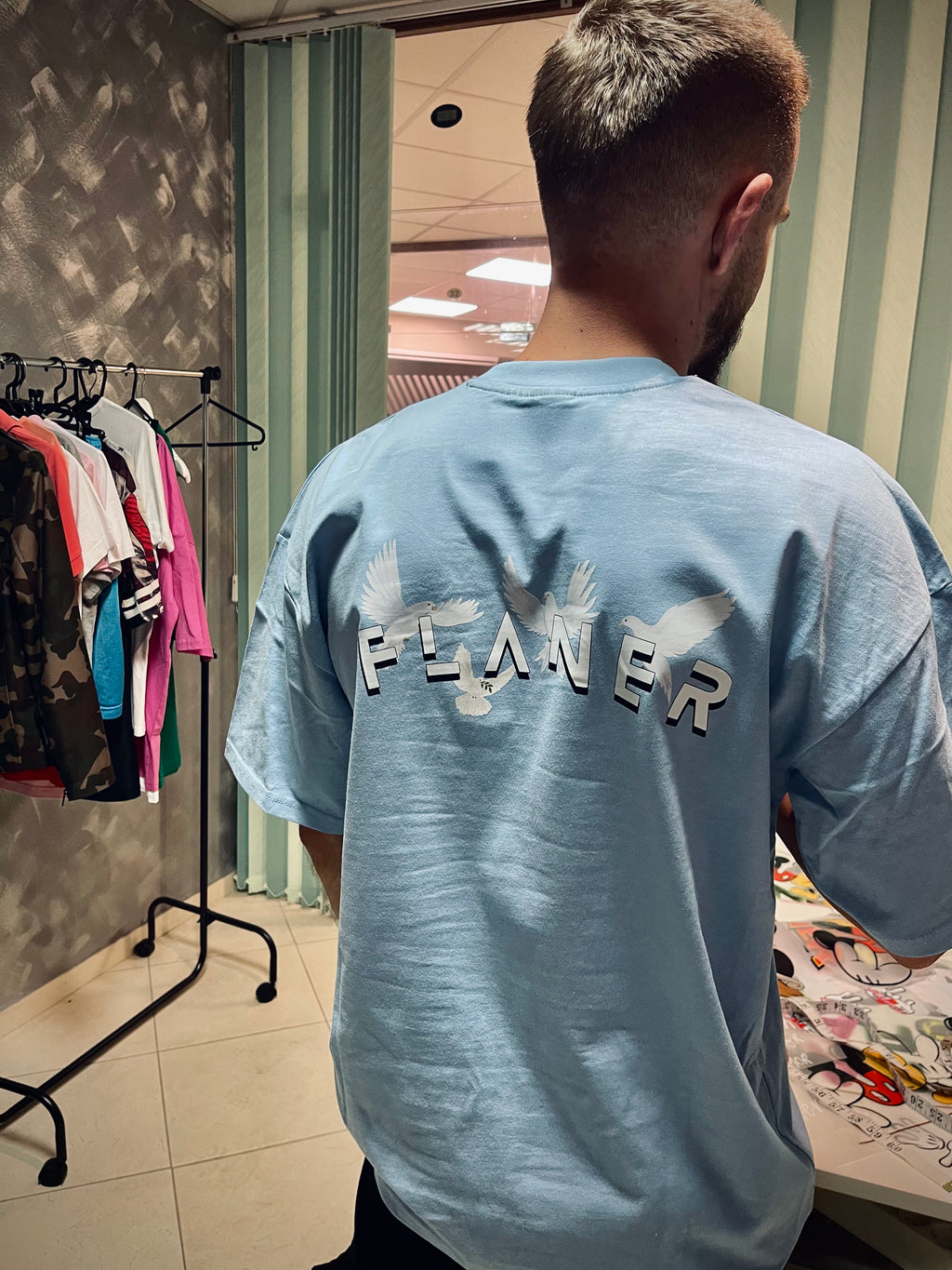 "Flâner Baby Blue"