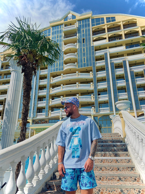 "Baby blue KaWs"